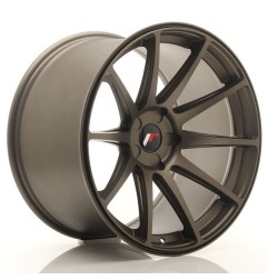 JR Wheels JR11 19x11 ET15-25 5H Blank Matt Bronze