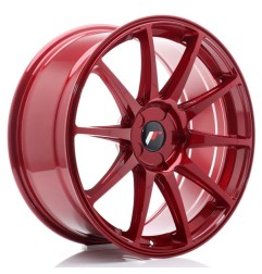 JR Wheels JR11 19x8,5 ET20-42 5H Blank Platinum Red