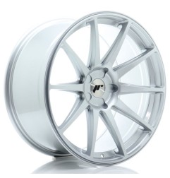 JR Wheels JR11 20x10 ET20-40 5H BLANK Hyper Silver