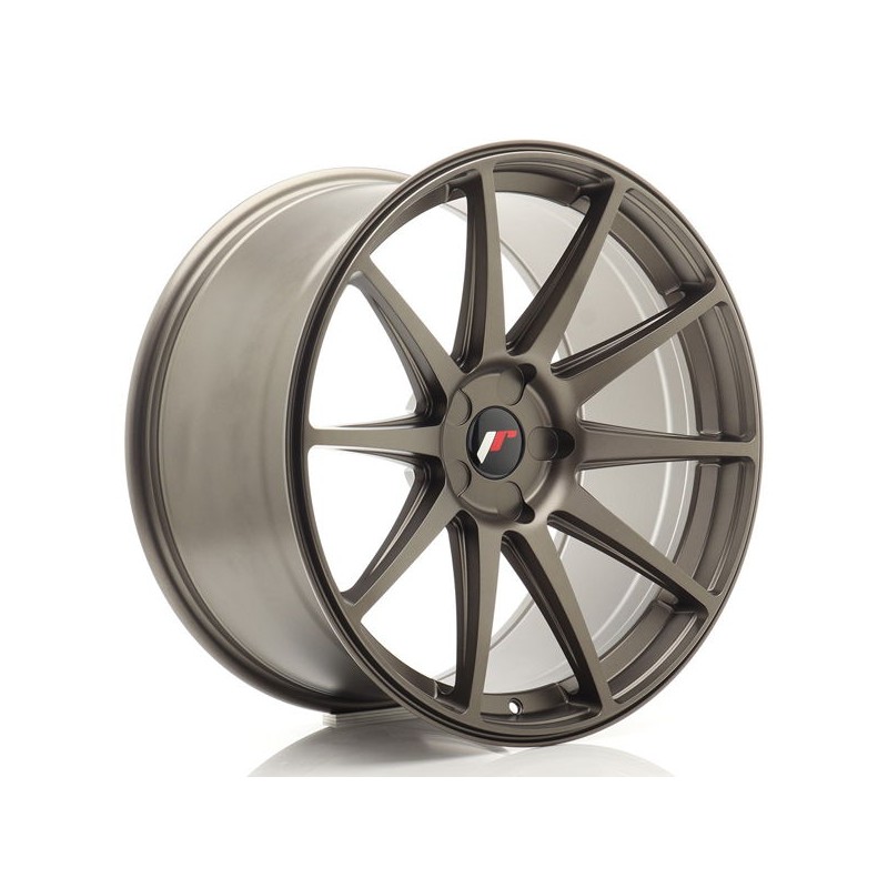 JR Wheels JR11 20x10 ET20-40 5H BLANK Matt Bronze