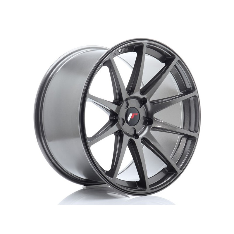 JR Wheels JR11 20x11 ET30-52 5H Blank Hyper Gray