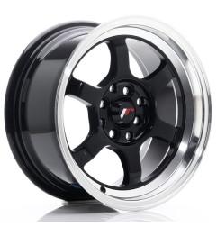 JR Wheels JR12 15x7,5 ET26 4x100/108 Gloss Black