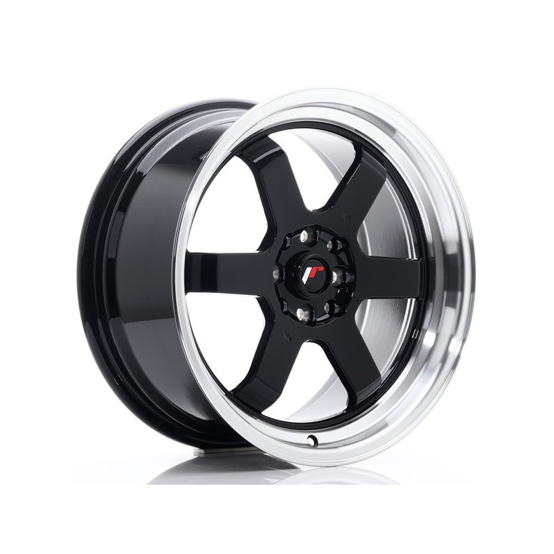 JR Wheels JR12 17x8 ET33 4x100/114 Gloss Black