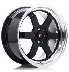 JR Wheels JR12 17x8 ET33 5x100/114 Gloss Black