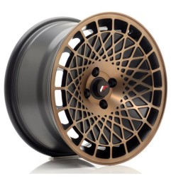 JR Wheels JR14 16x8 ET15 4x100 Black Bronze Finish