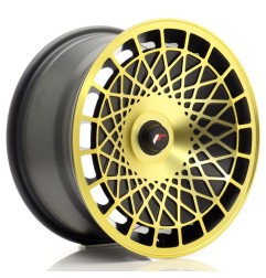 JR Wheels JR14 16x8 ET25 Blank Black Gold Finish
