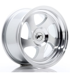 JR Wheels JR15 15x8 ET20 Blank Machined Silver