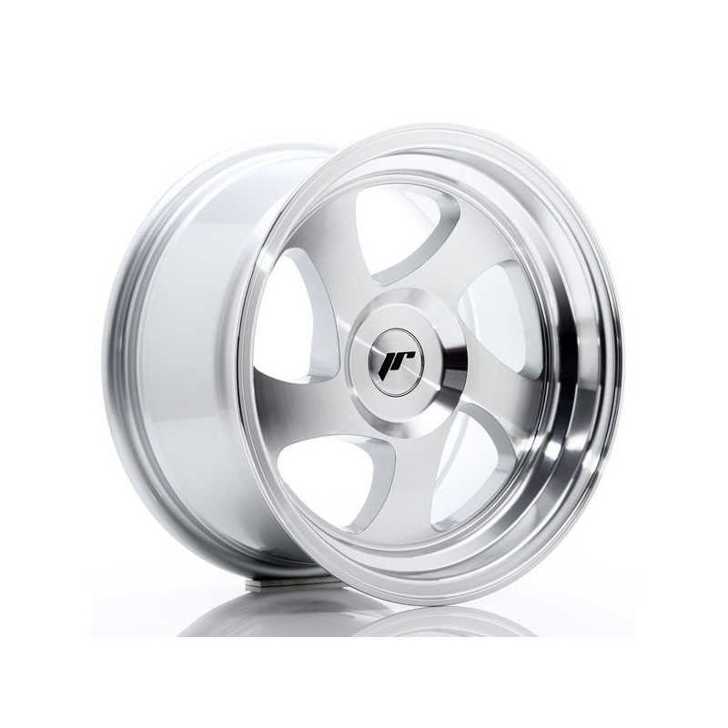 JR Wheels JR15 15x8 ET20 Blank Machined Silver JR Wheels JR15 15x8 ET20 Blank Machined Silver