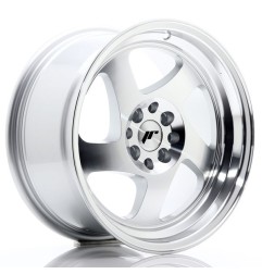 JR Wheels JR15 16x8 ET25 4x100/108 Machined Silver