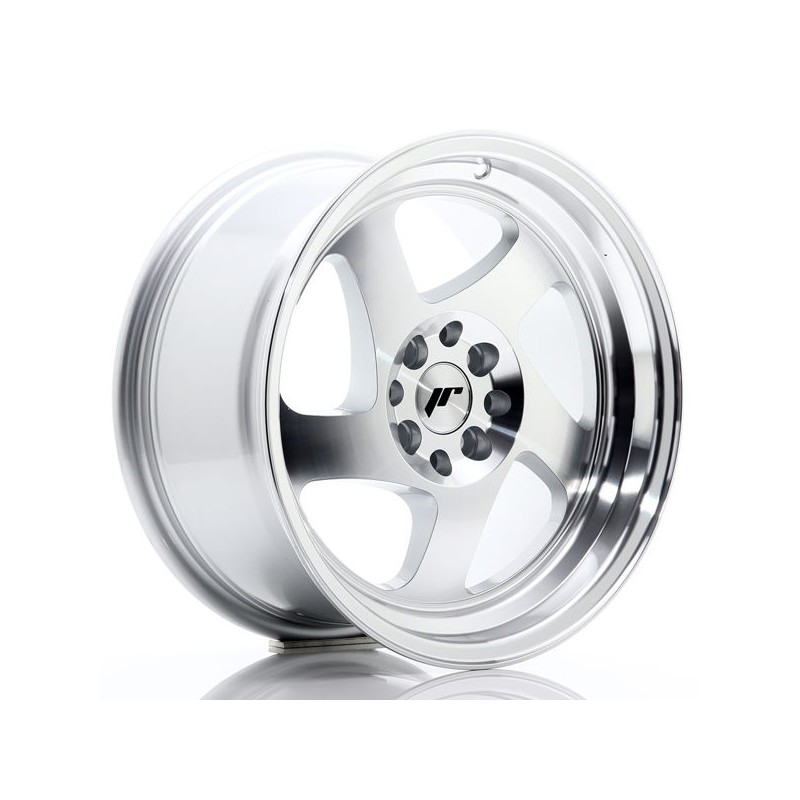 JR Wheels JR15 16x8 ET25 4x100/108 Machined Silver