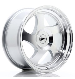 JR Wheels JR15 16x8 ET25 Blank Silver Machined