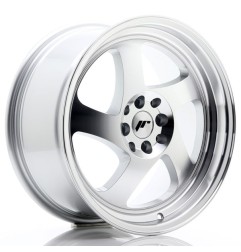 JR Wheels JR15 17x8 ET35 5x100/114 Machined Silver