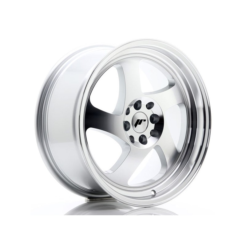JR Wheels JR15 17x8 ET35 5x108/114,3 Machined Silver JR Wheels JR15 17x8 ET35 5x108/114,3 Machined Silver