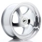 JR Wheels JR15 17x8 ET35 Blank Silver Machined JR Wheels JR15 17x8 ET35 Blank Silver Machined