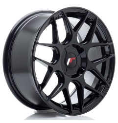 JR Wheels JR18 16x7 ET20-35 4H BLANK Gloss Black
