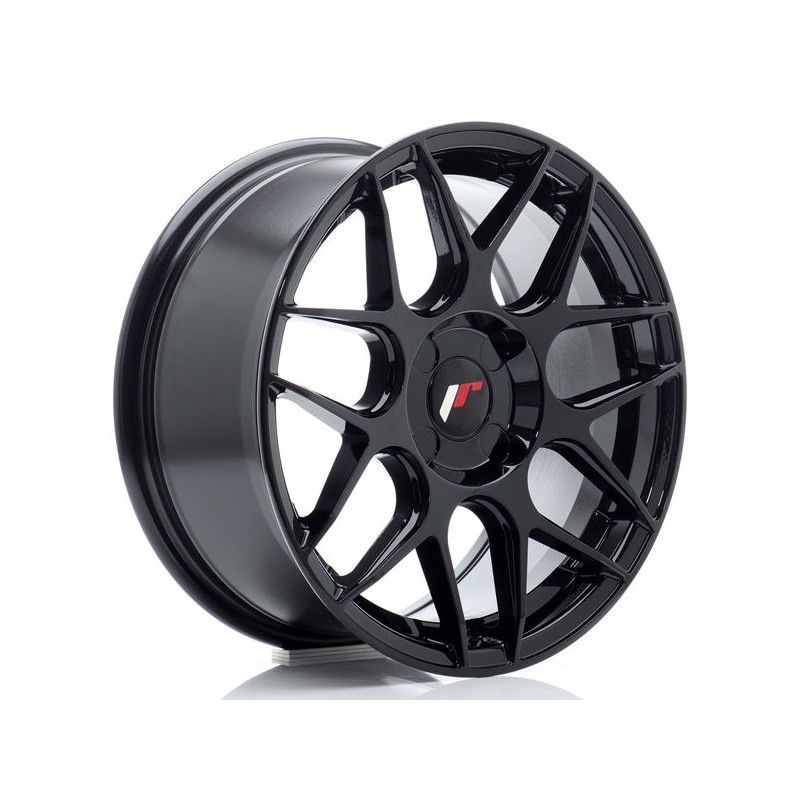 JR Wheels JR18 16x7 ET20-35 4H BLANK Gloss Black JR Wheels JR18 16x7 ET20-35 4H BLANK Gloss Black
