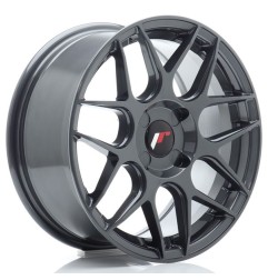 JR Wheels JR18 16x7 ET20-35 4H BLANK Hyper Gray