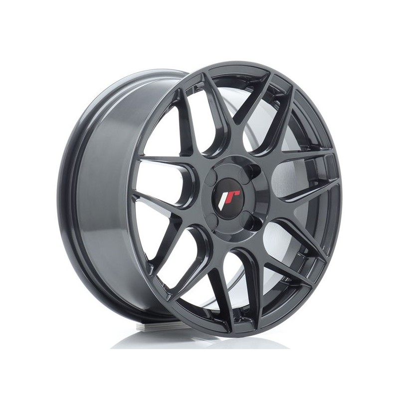 JR Wheels JR18 16x7 ET20-35 4H BLANK Hyper Gray JR Wheels JR18 16x7 ET20-35 4H BLANK Hyper Gray