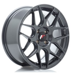 JR Wheels JR18 16x7 ET25 4x108 Hyper Gray