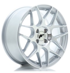 JR Wheels JR18 16x7 ET35 4x100 Silver Machined Face