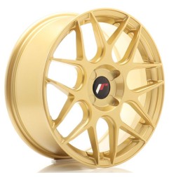 JR Wheels JR18 17x7 ET20-40 4H BLANK Gold