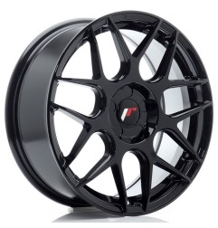 JR Wheels JR18 17x7 ET20-40 5H BLANK Gloss Black