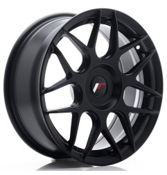 JR Wheels JR18 17x7 ET20-40 Blank Matt Black