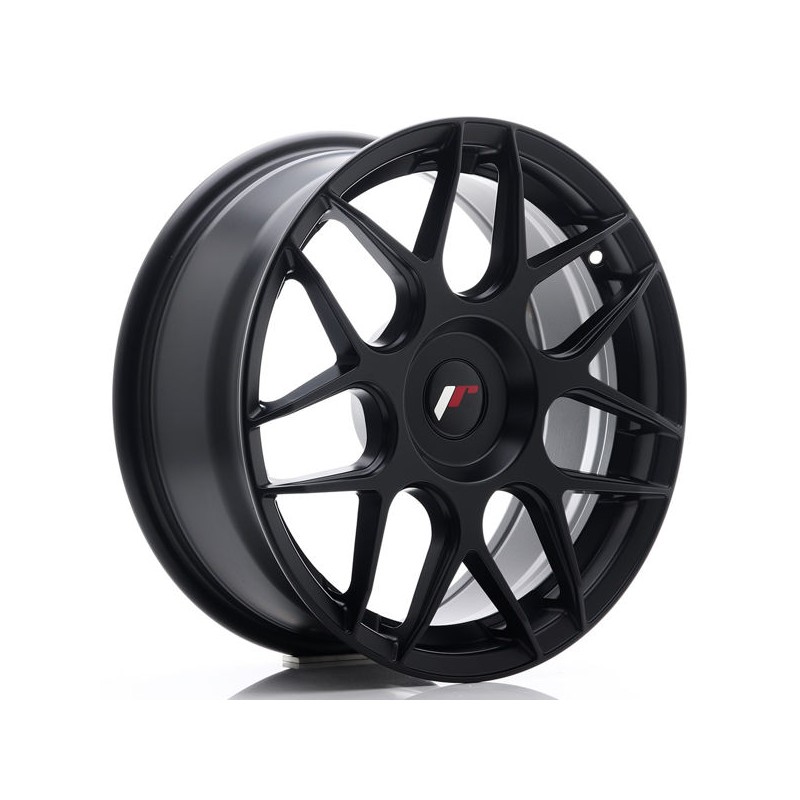 JR Wheels JR18 17x7 ET20-40 Blank Matt Black