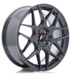 JR Wheels JR18 17x7 ET40 4x100 Hyper Gray