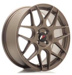 JR Wheels JR18 17x7 ET40 4x100 Matt Bronze