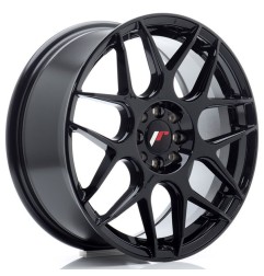 JR Wheels JR18 17x7 ET40 4x100/108 Gloss Black