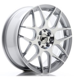 JR Wheels JR18 17x7 ET40 5x100/114 Silver Machined
