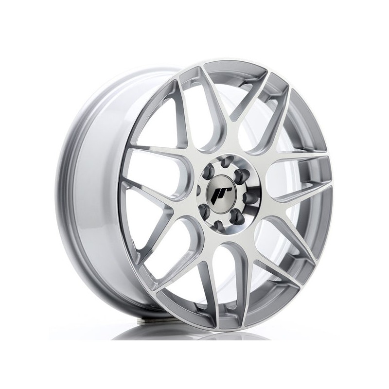 JR Wheels JR18 17x7 ET40 5x100/114 Silver Machined