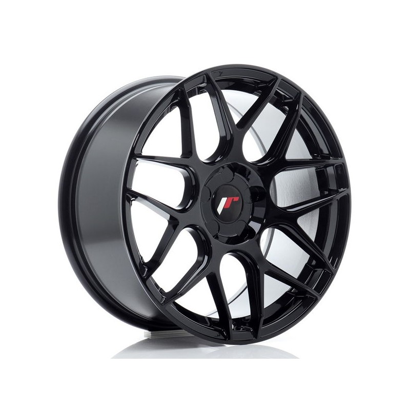 JR Wheels JR18 17x8 ET20-35 5H BLANK Gloss Black JR Wheels JR18 17x8 ET20-35 5H BLANK Gloss Black