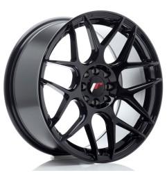 JR Wheels JR18 17x8 ET25 4x100/108 Gloss Black