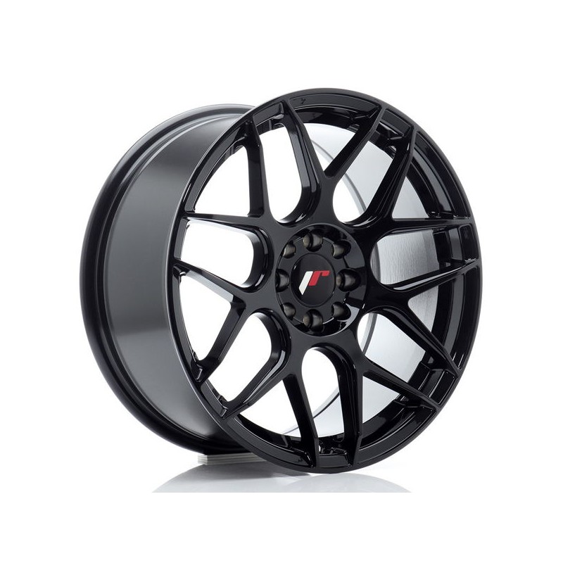 JR Wheels JR18 17x8 ET25 4x100/108 Gloss Black