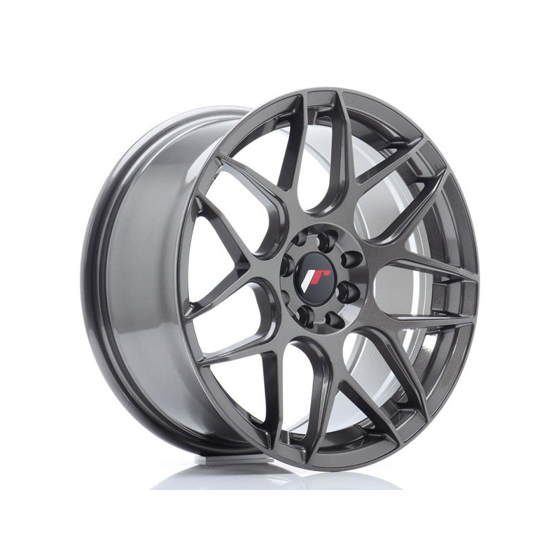 JR Wheels JR18 17x8 ET25 4x100/108 Hyper Gray JR Wheels JR18 17x8 ET25 4x100/108 Hyper Gray