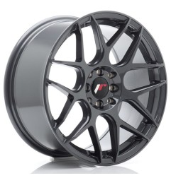 JR Wheels JR18 17x8 ET35 5x100/114 Hyper Gray