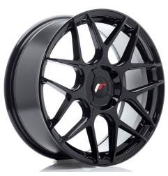 JR Wheels JR18 18x7,5 ET20-40 4H BLANK Gloss Black