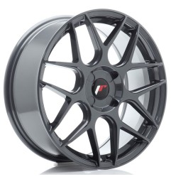 JR Wheels JR18 18x7,5 ET20-40 4H BLANK Hyper Gray