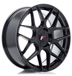 JR Wheels JR18 18x7,5 ET20-40 5H BLANK Gloss Black