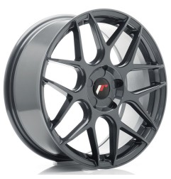JR Wheels JR18 18x7,5 ET20-40 5H BLANK Hyper Gray