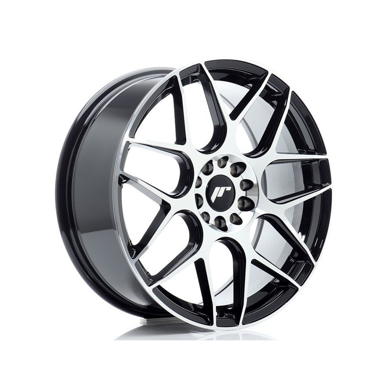 JR Wheels JR18 18x7,5 ET40 5x112/114 Black Machined Face