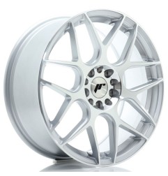 JR Wheels JR18 18x7,5 ET40 5x112/114 Silver Machined Face