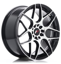 JR Wheels JR18 18x8,5 ET40 5x112/114 Black Machined