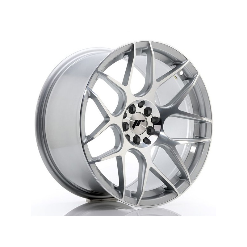 JR Wheels JR18 18x9,5 ET35 5x100/120 Silver Machined JR Wheels JR18 18x9,5 ET35 5x100/120 Silver Machined