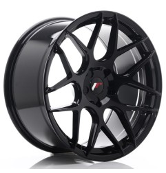 JR Wheels JR18 20x10 ET20-45 5H Blank Glossy Black