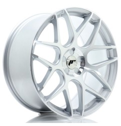 JR Wheels JR18 20x9 ET20-40 5H BLANK Silver Machined Face