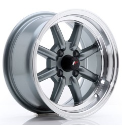 JR Wheels JR19 14x7 ET0 4x100 Gun Metal