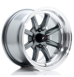 JR Wheels JR19 14x8 ET-13 4x100 Gun Metal